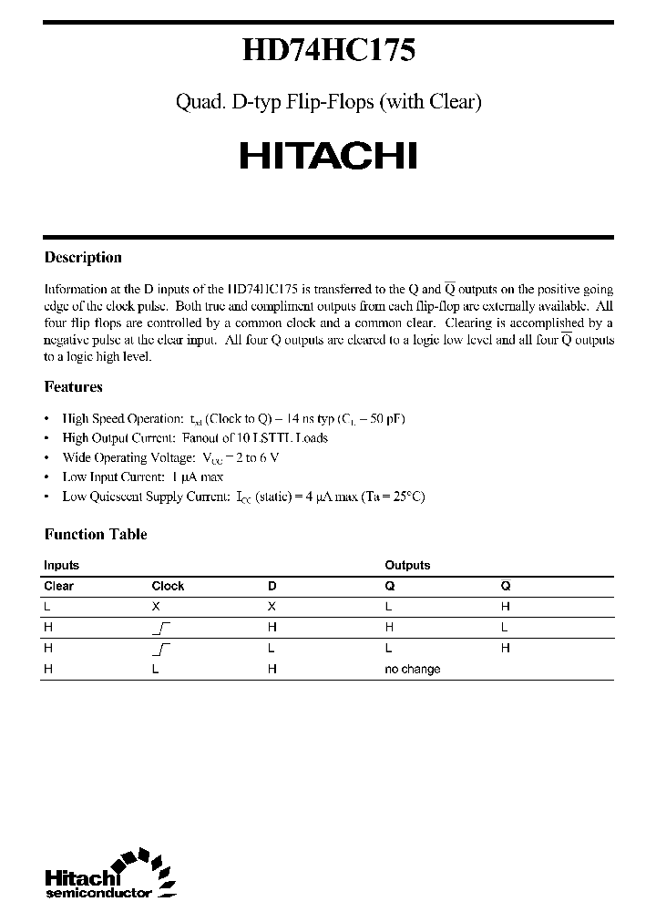 HD74HC175_96074.PDF Datasheet