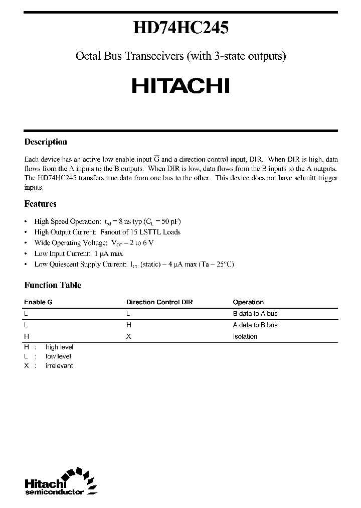 HD74HC245_10533.PDF Datasheet