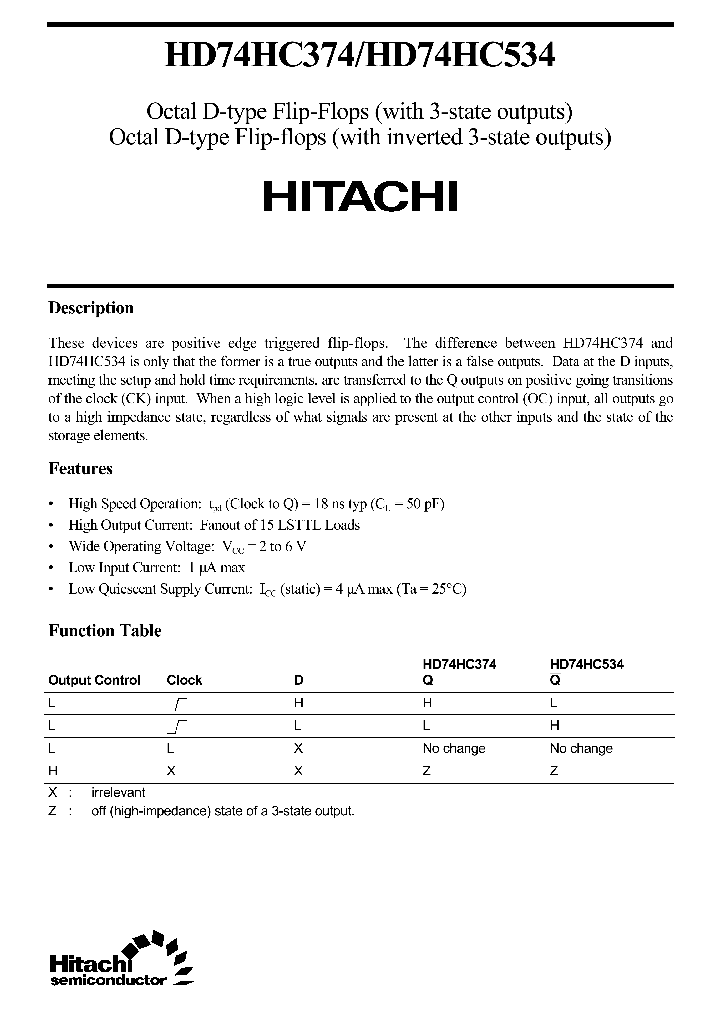 HD74HC534_101018.PDF Datasheet