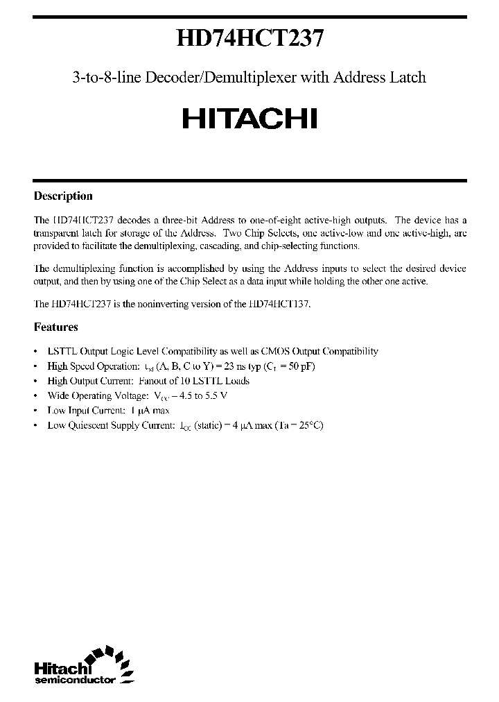 HD74HCT237_85331.PDF Datasheet