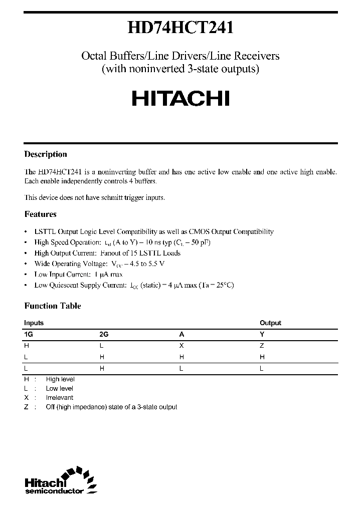 HD74HCT241_85334.PDF Datasheet