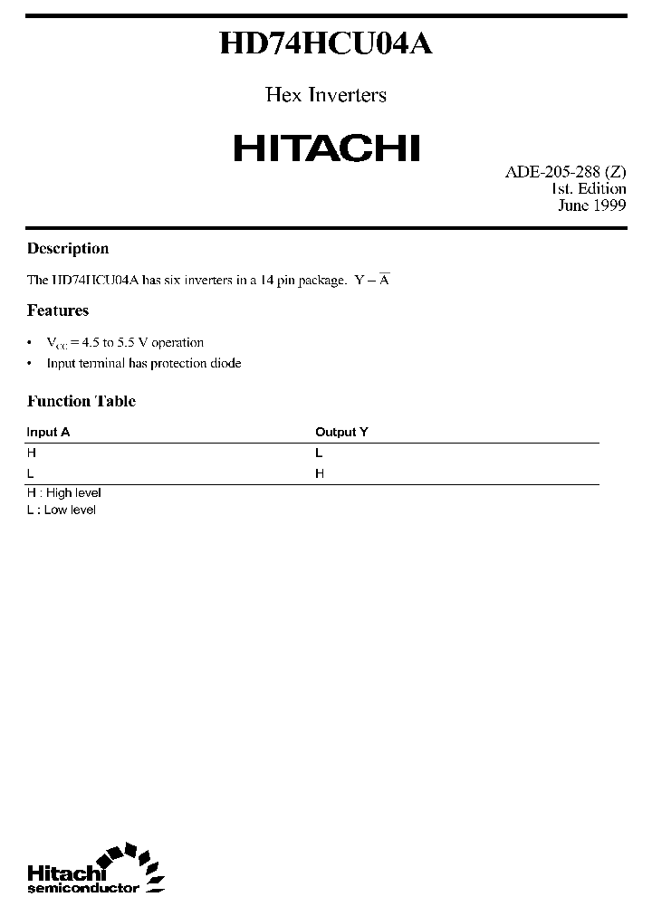 HD74HCU04_4377.PDF Datasheet