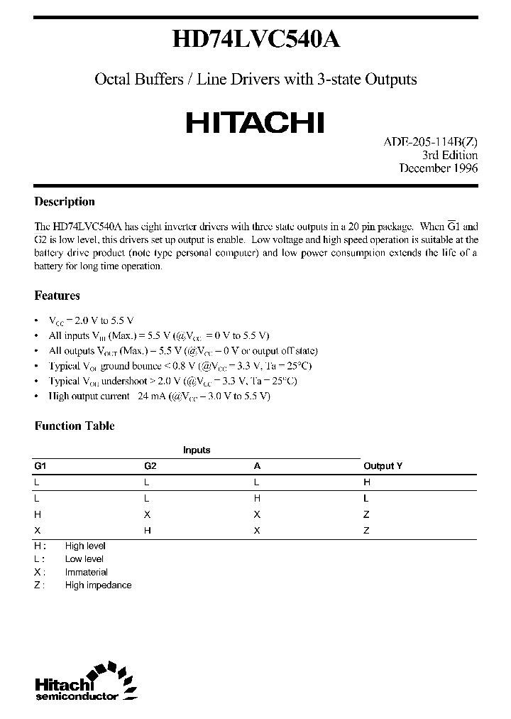 HD74LVC540A_19672.PDF Datasheet