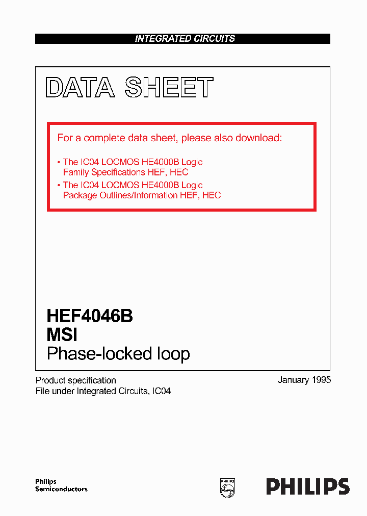 HEF4046_160127.PDF Datasheet