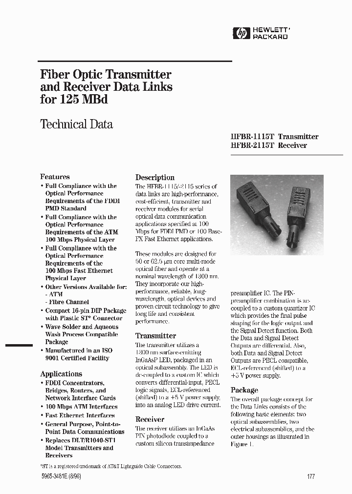 HFBR-1115T_116386.PDF Datasheet
