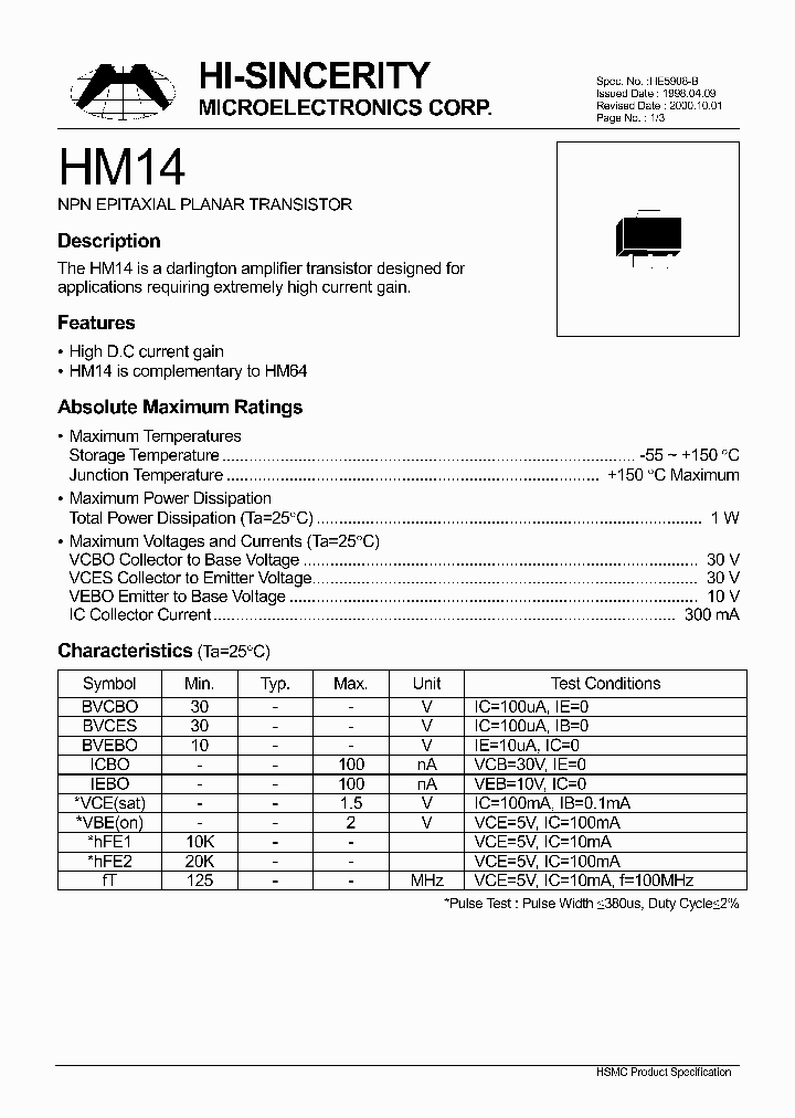 HM14_118150.PDF Datasheet