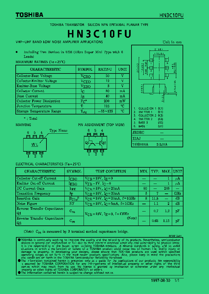 HN3C10FU_103647.PDF Datasheet