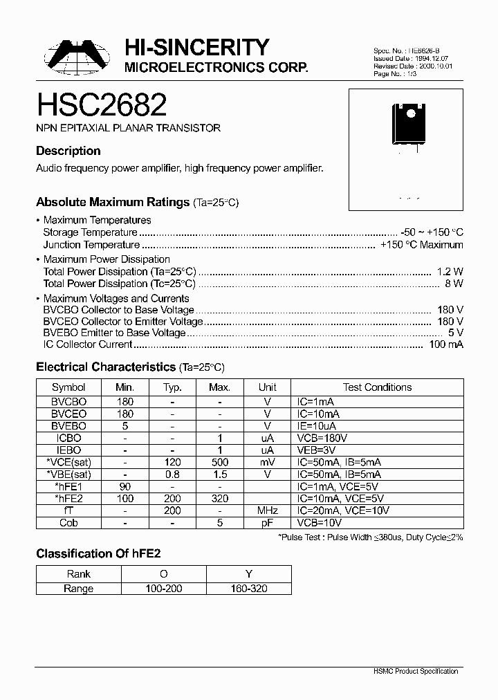 HSC2682_187330.PDF Datasheet