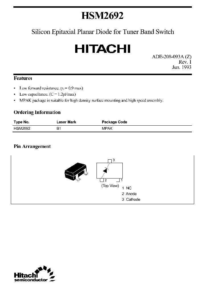 HSM2692_113629.PDF Datasheet
