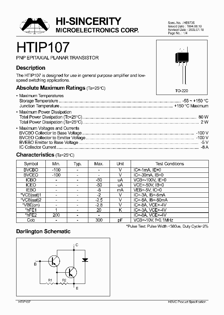 HTIP107_96923.PDF Datasheet