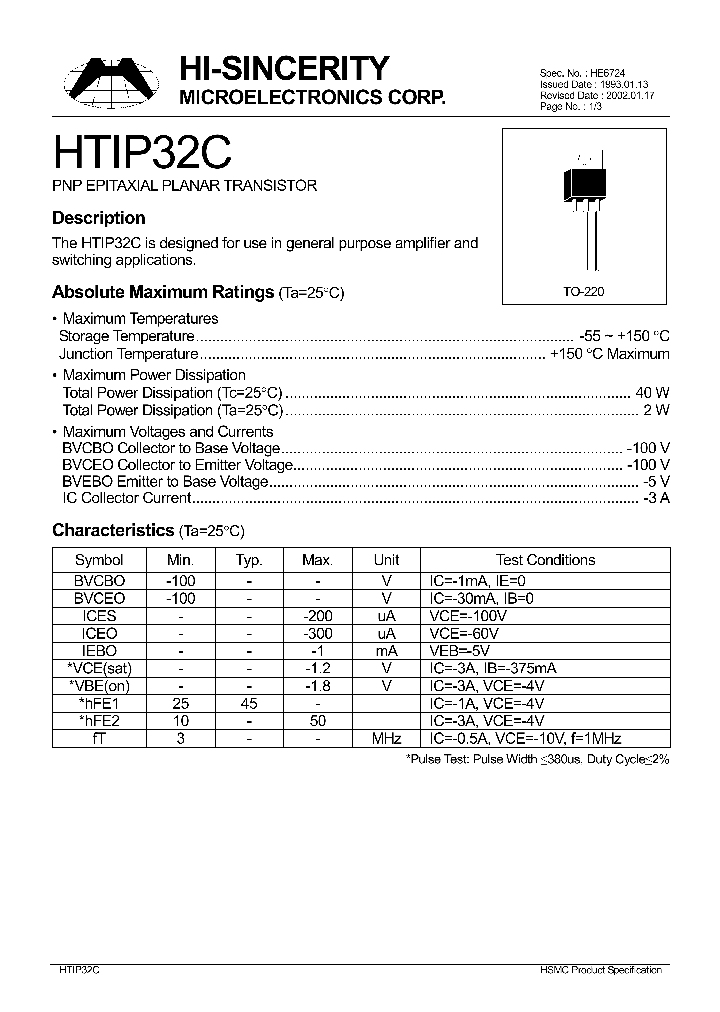 HTIP32C_69085.PDF Datasheet
