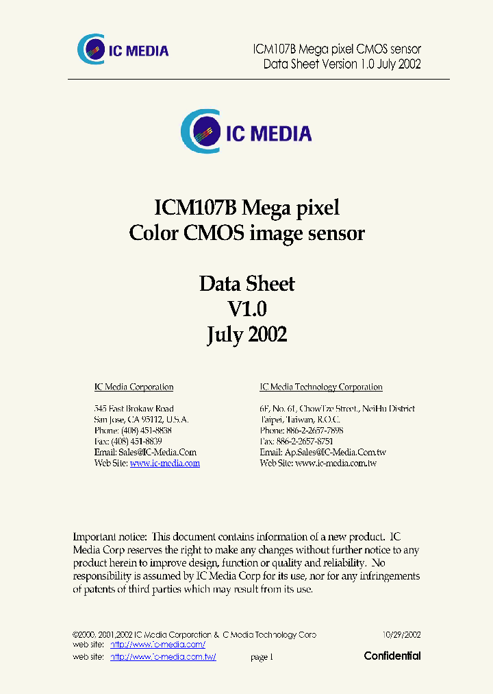 ICM107_11246.PDF Datasheet