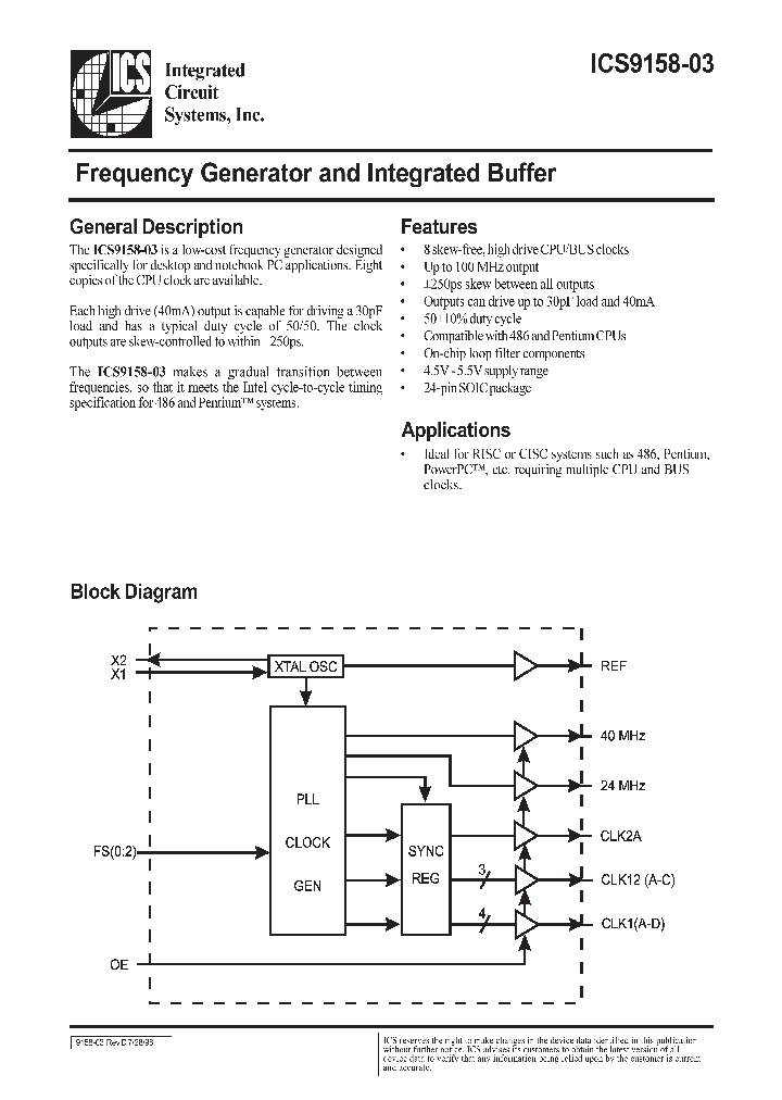 ICS9158-03_118844.PDF Datasheet