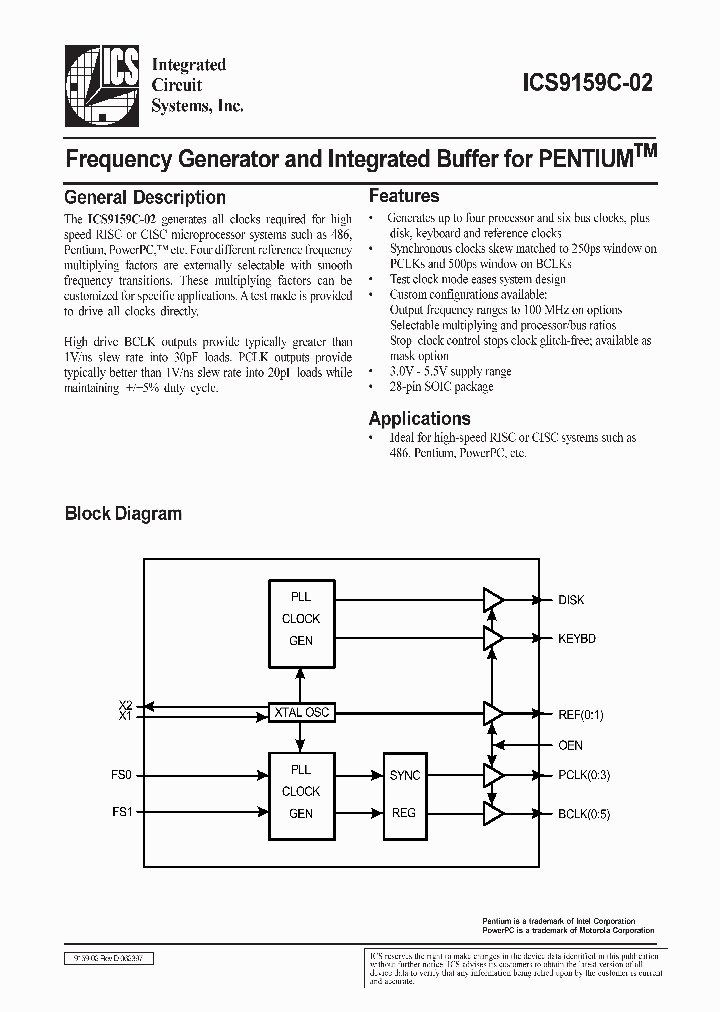 ICS9159C-02_118859.PDF Datasheet