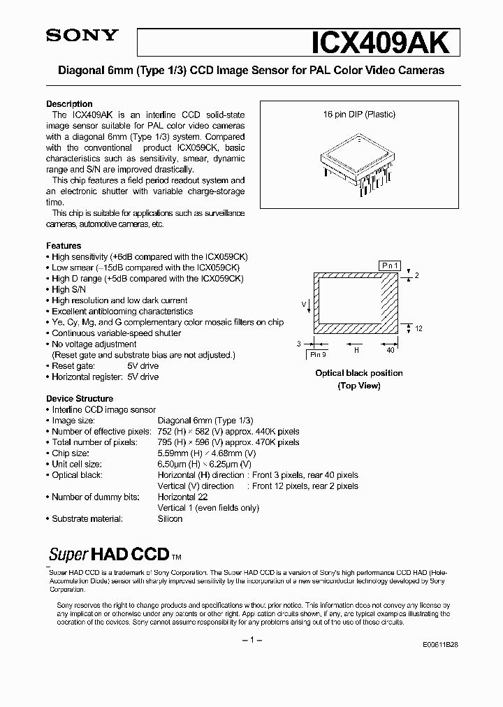 ICX409AK_191625.PDF Datasheet