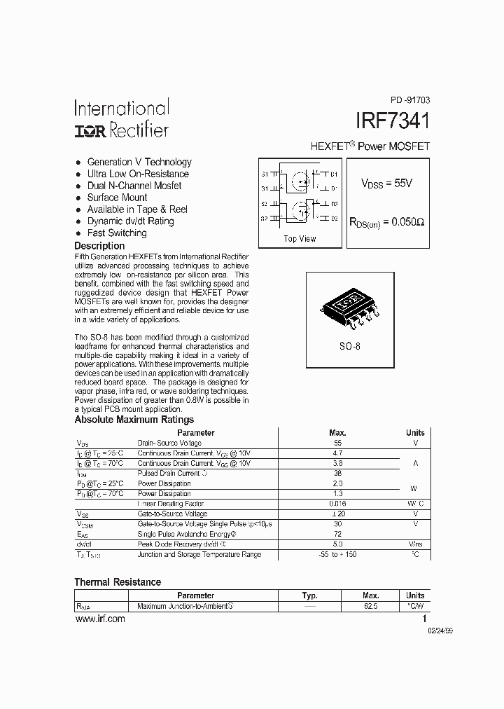 IRF7341_143016.PDF Datasheet