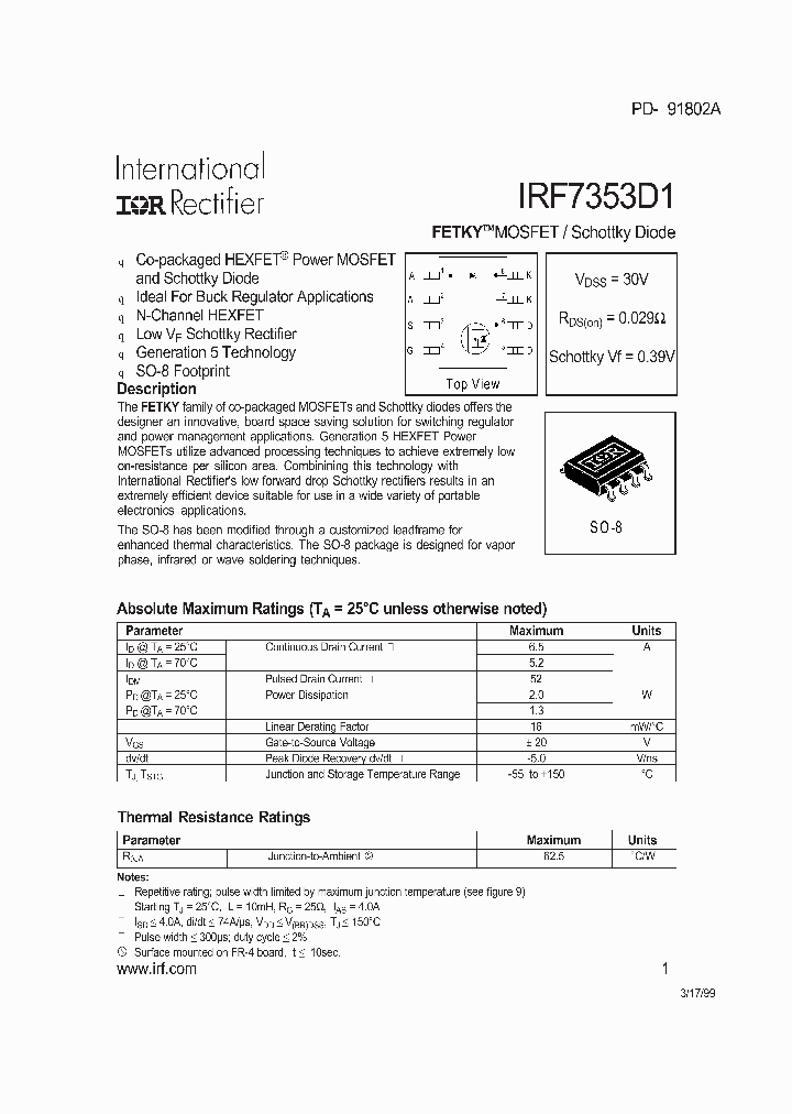 IRF7353D1_111125.PDF Datasheet