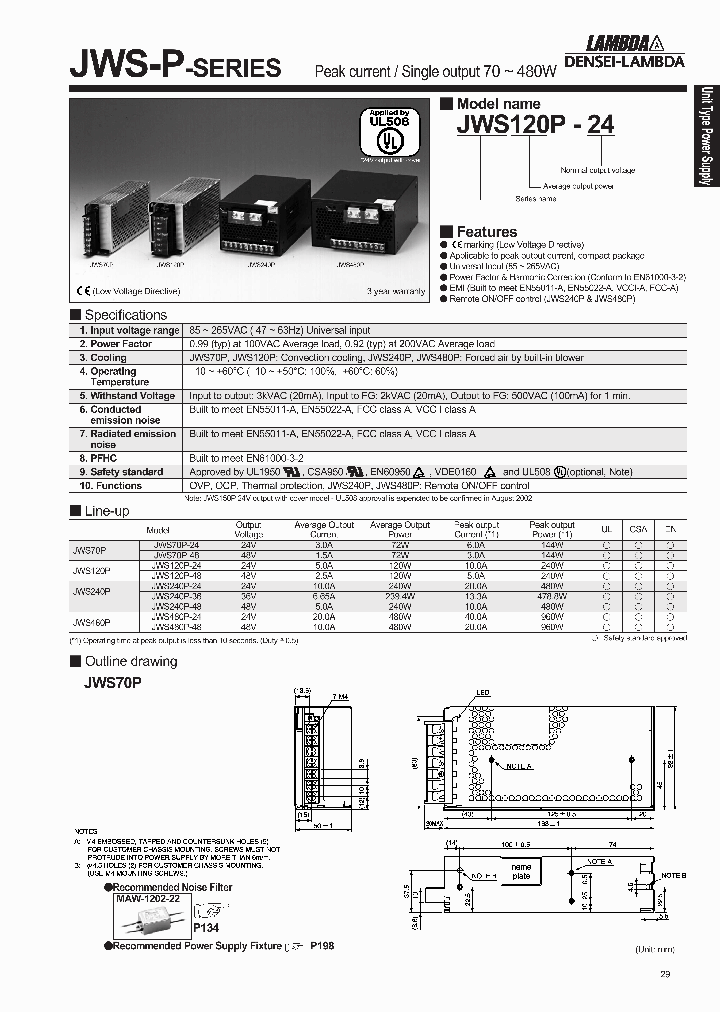 JWS70P-24_52339.PDF Datasheet