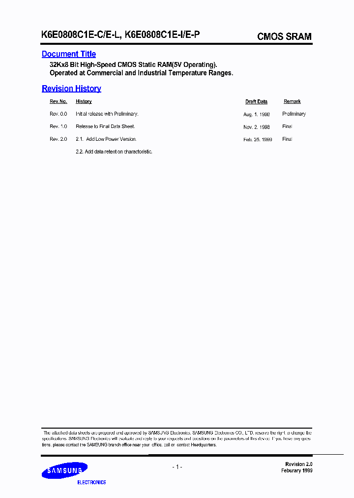 K6E0808C1E_26973.PDF Datasheet