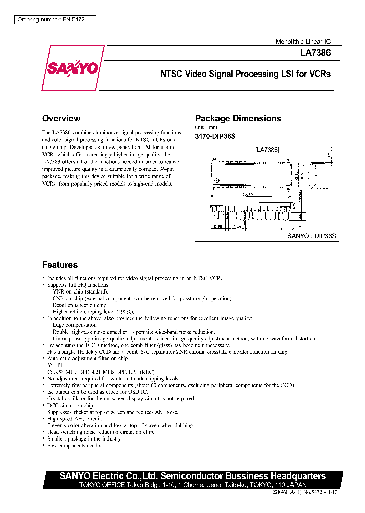 LA7386_125506.PDF Datasheet