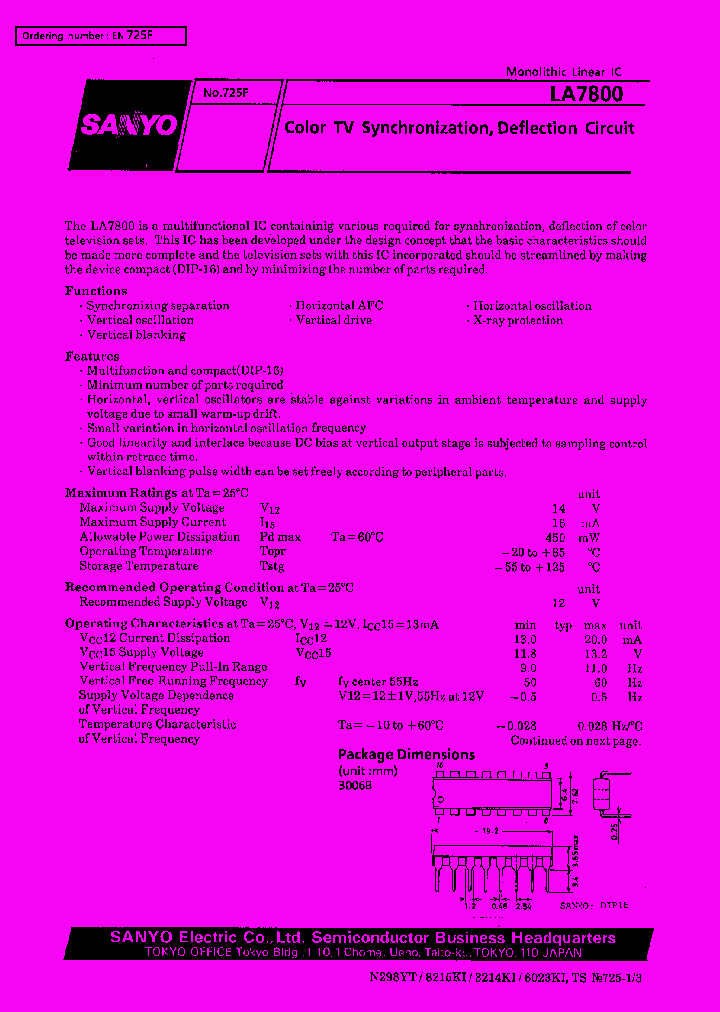 LA7800_45230.PDF Datasheet