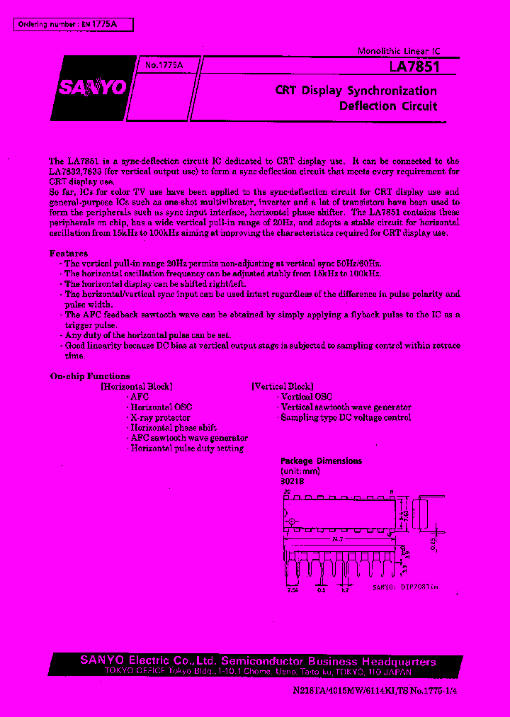 LA7851_156243.PDF Datasheet