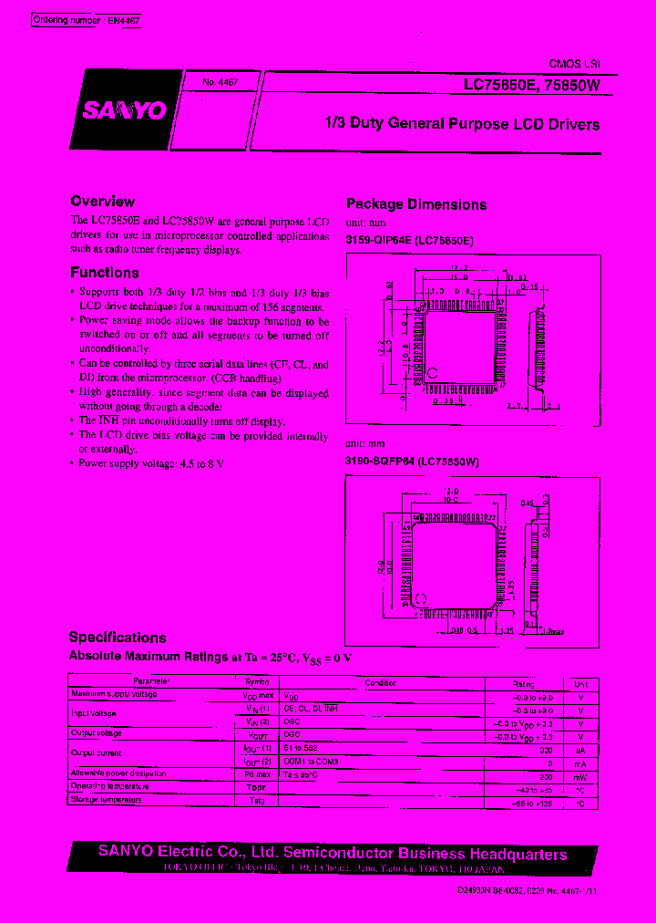 LC75850E_145266.PDF Datasheet