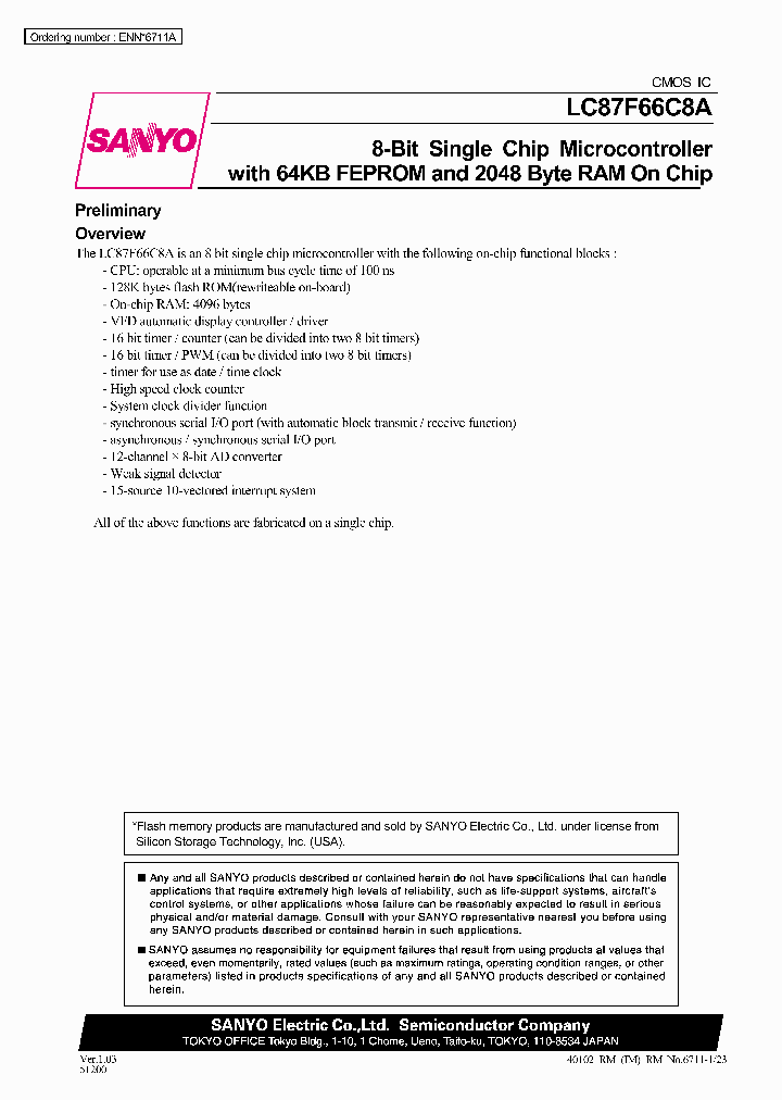 LC87F66C8A_149641.PDF Datasheet