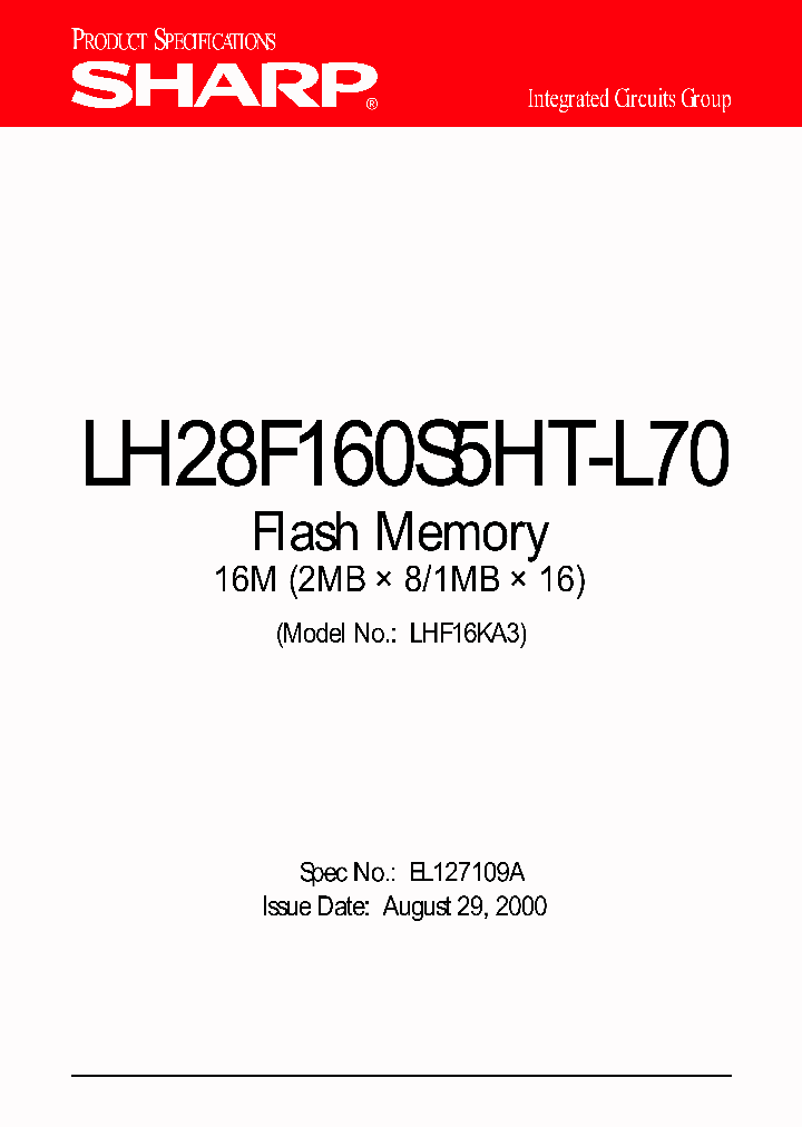 LH28F160S5HT-L70_127882.PDF Datasheet