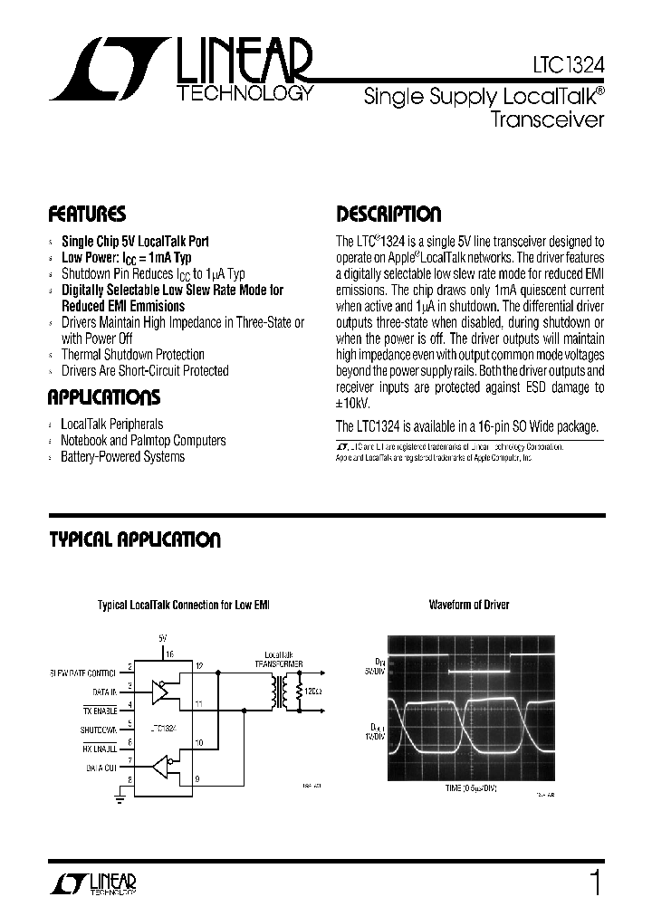 LTC1324_105953.PDF Datasheet