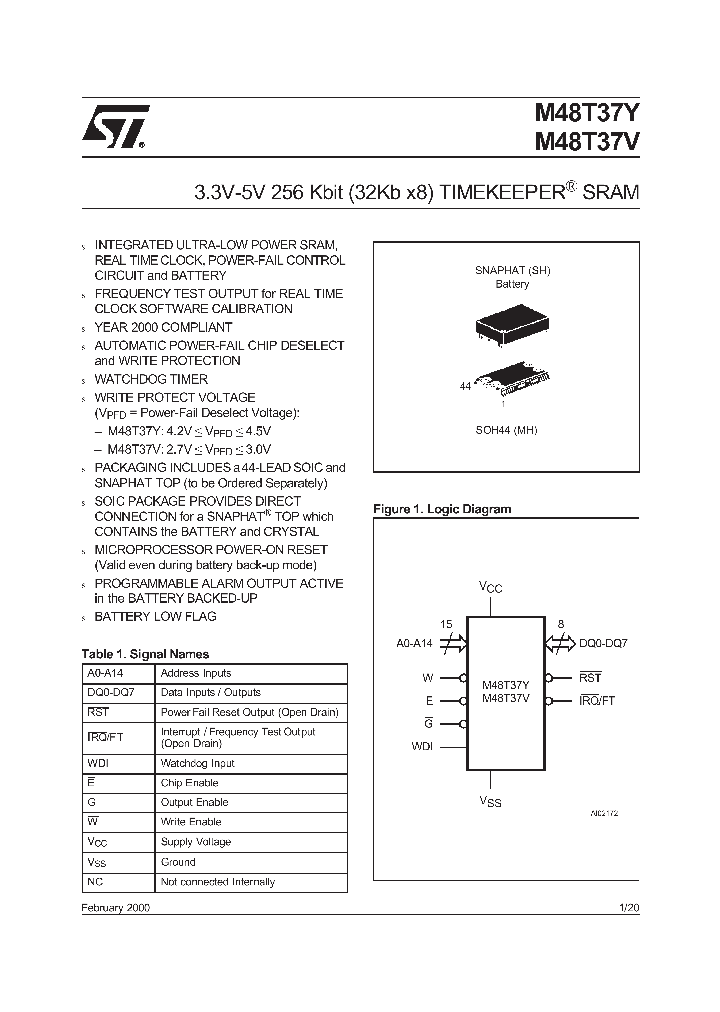 M48T37_173202.PDF Datasheet
