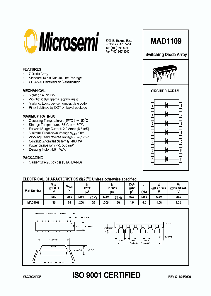 MAD1109_103005.PDF Datasheet