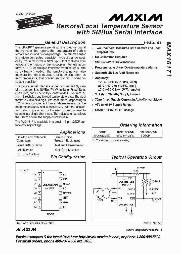 MAX1617MEE_29492.PDF Datasheet