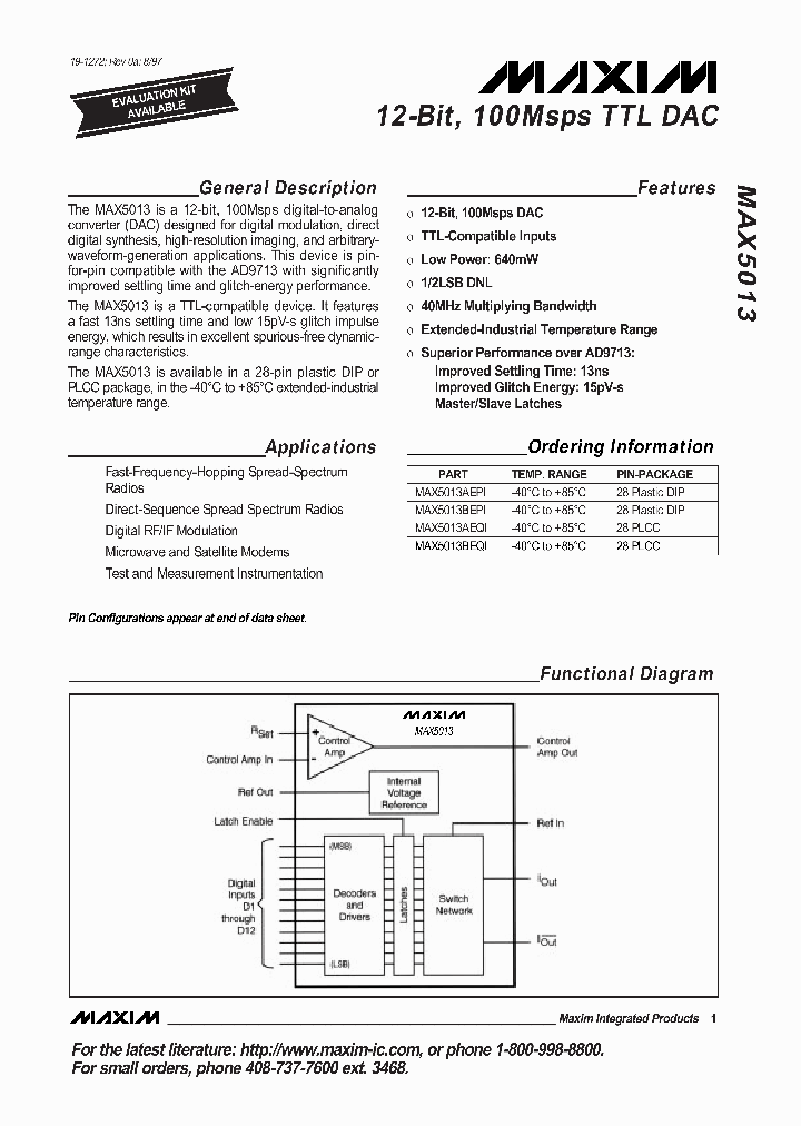 MAX5013_2971.PDF Datasheet