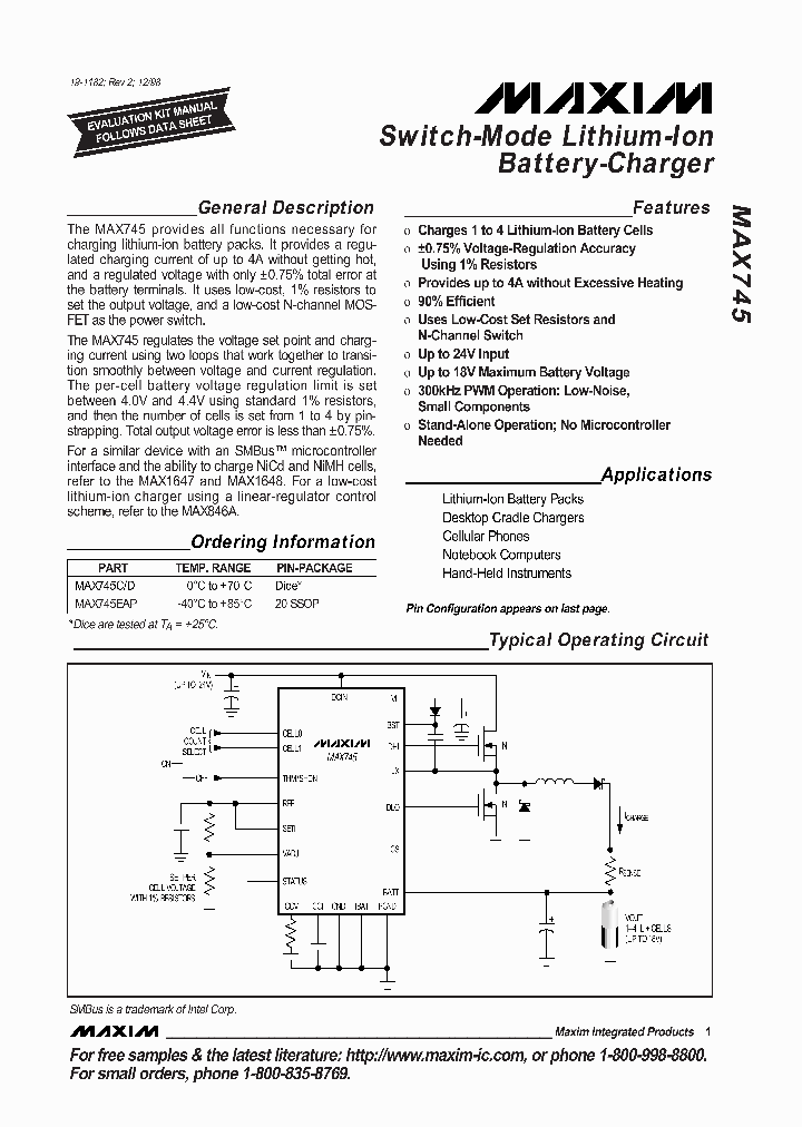 MAX745_143048.PDF Datasheet