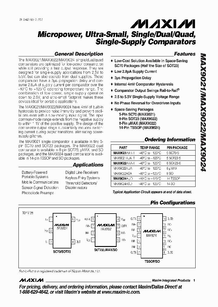 MAX9021_3315.PDF Datasheet