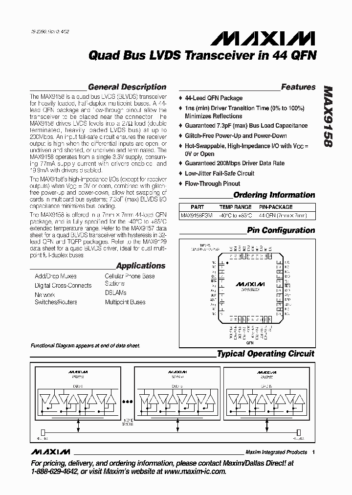 MAX9158_135842.PDF Datasheet