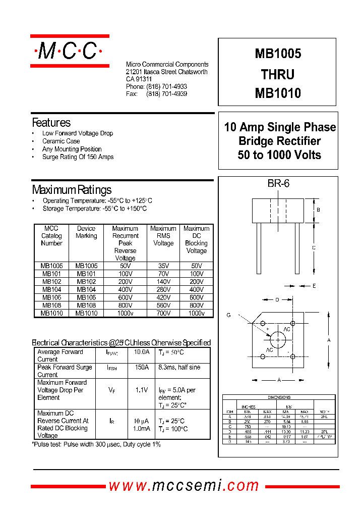 MB1010_98773.PDF Datasheet