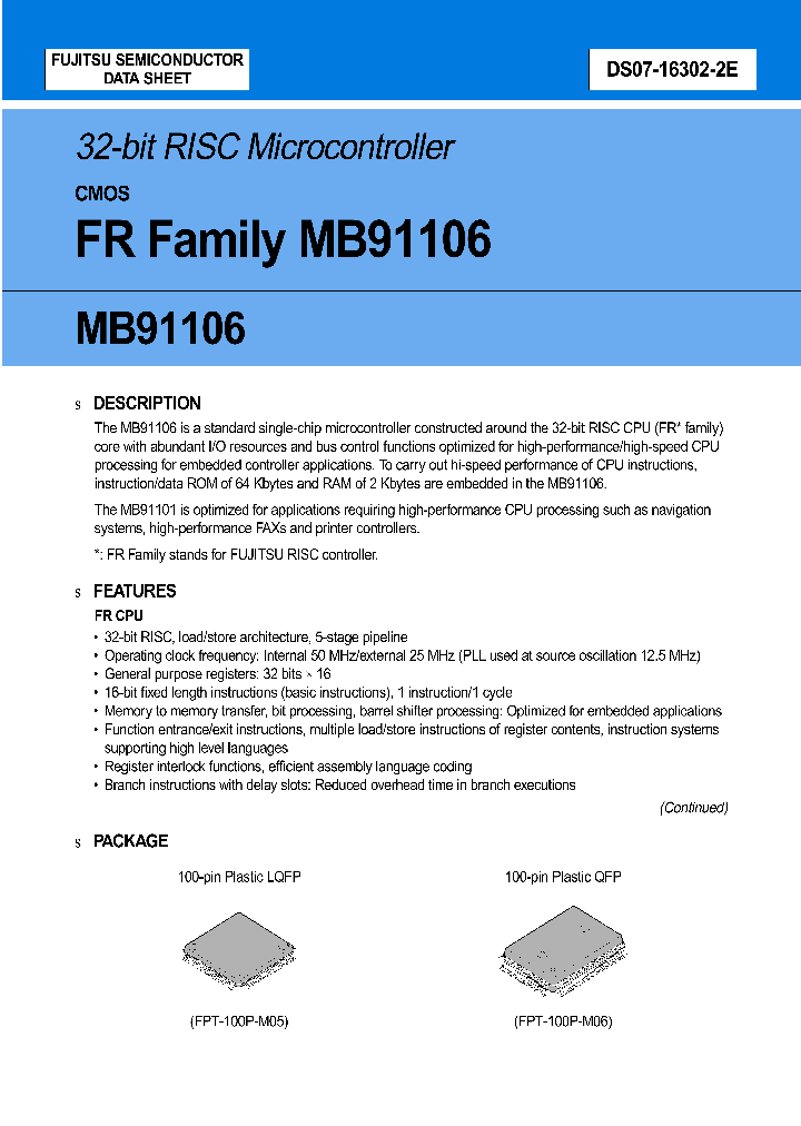 MB91106_27685.PDF Datasheet