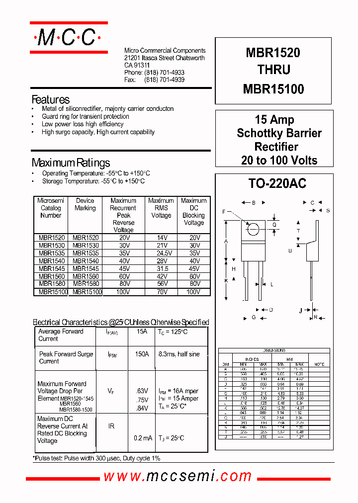 MBR1545_78676.PDF Datasheet