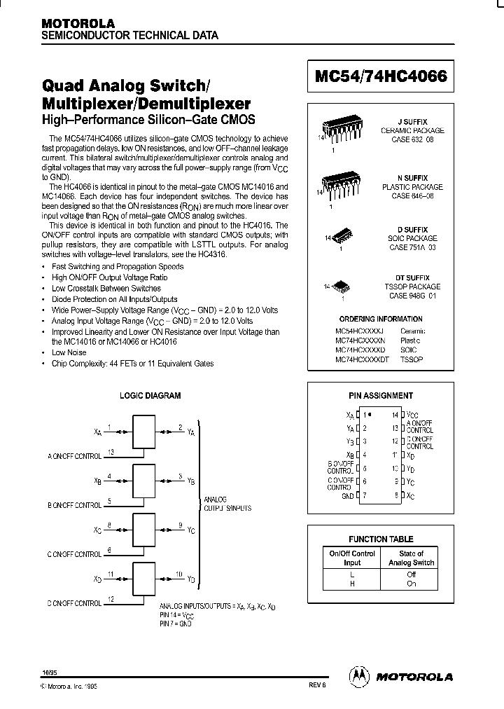MC74HC4066_97328.PDF Datasheet
