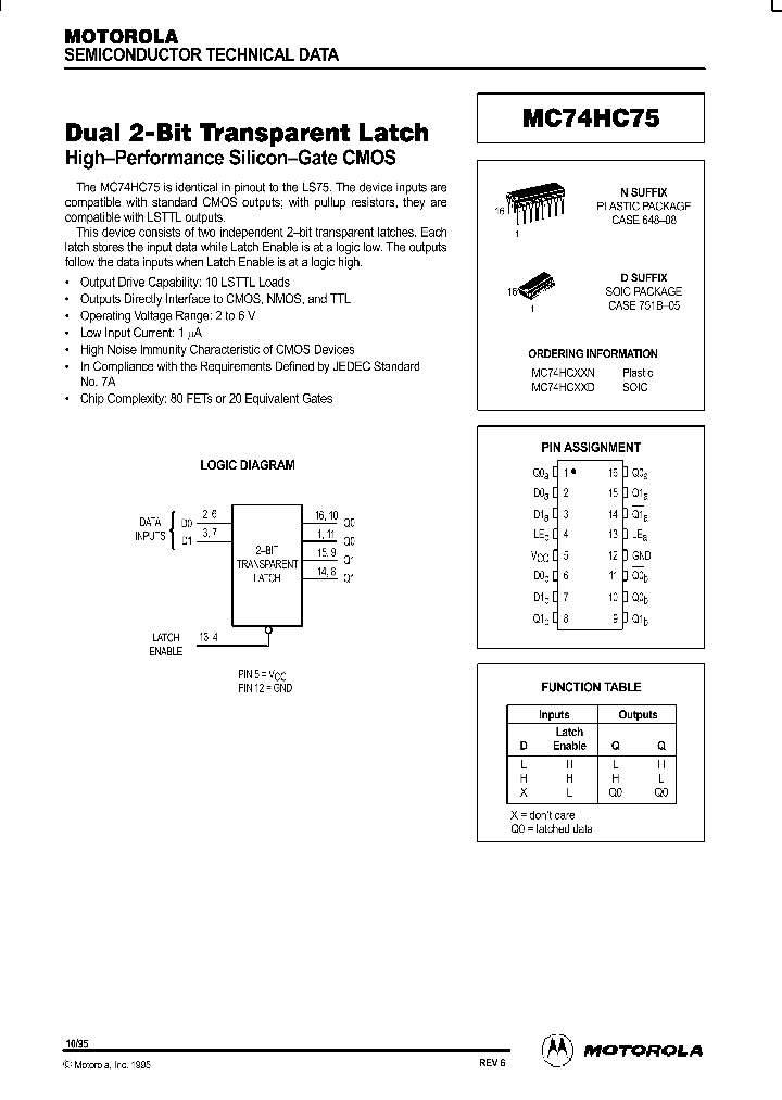 MC74HC75D_97917.PDF Datasheet