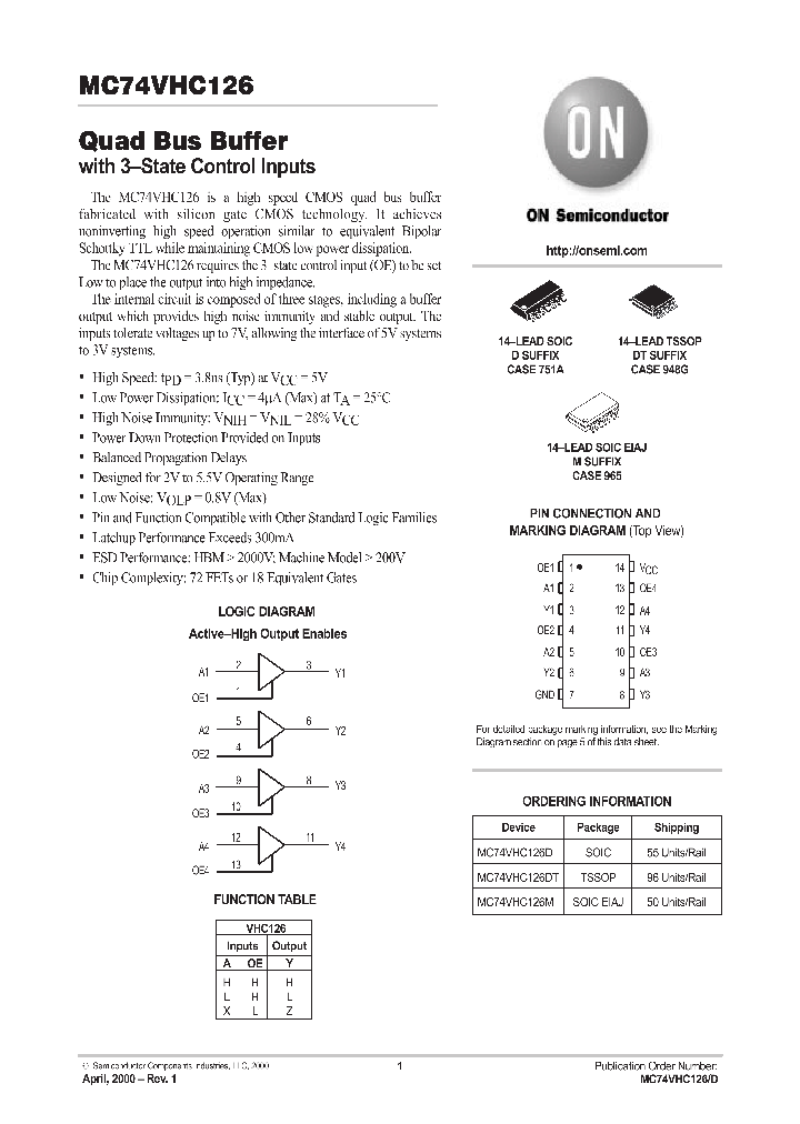 MC74VHC126_55403.PDF Datasheet