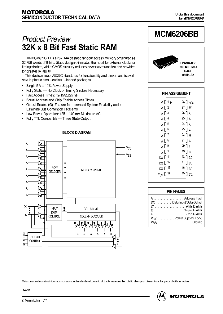 MCM6206BB_31104.PDF Datasheet