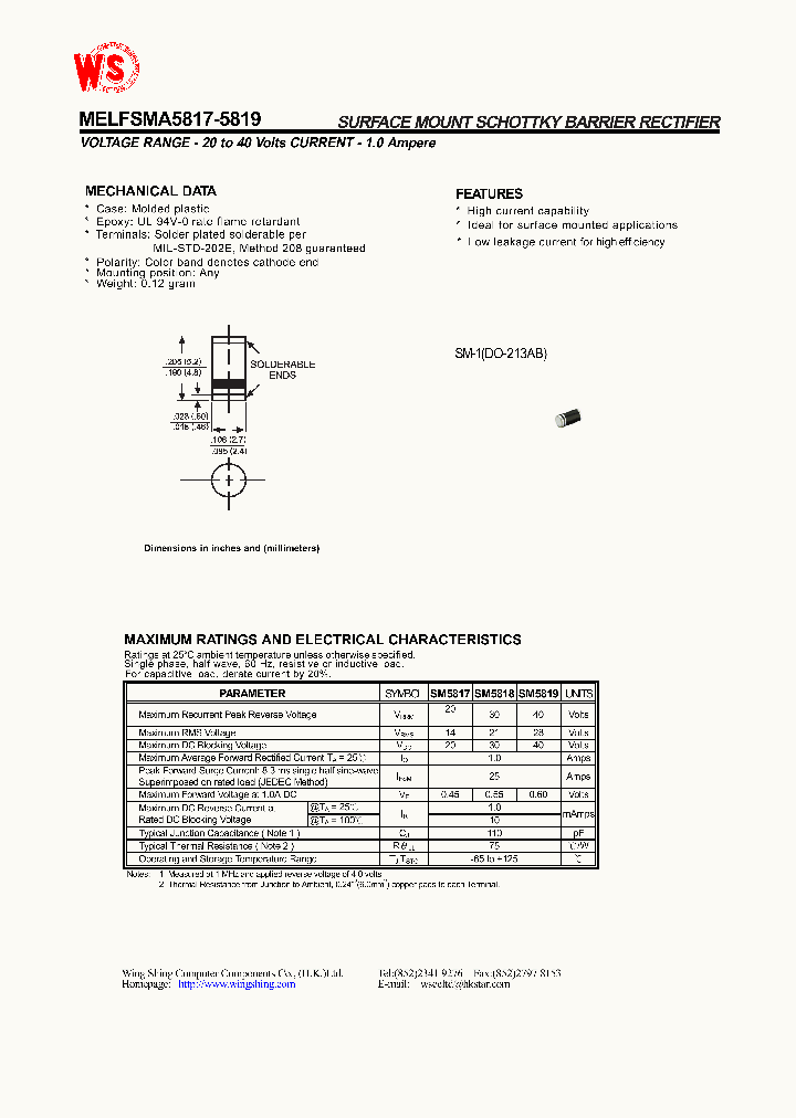 MELFSM5818_174507.PDF Datasheet