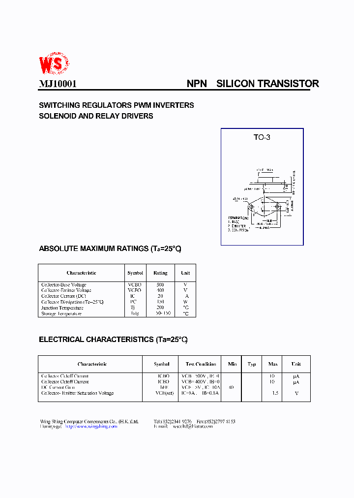 MJ10001_120890.PDF Datasheet