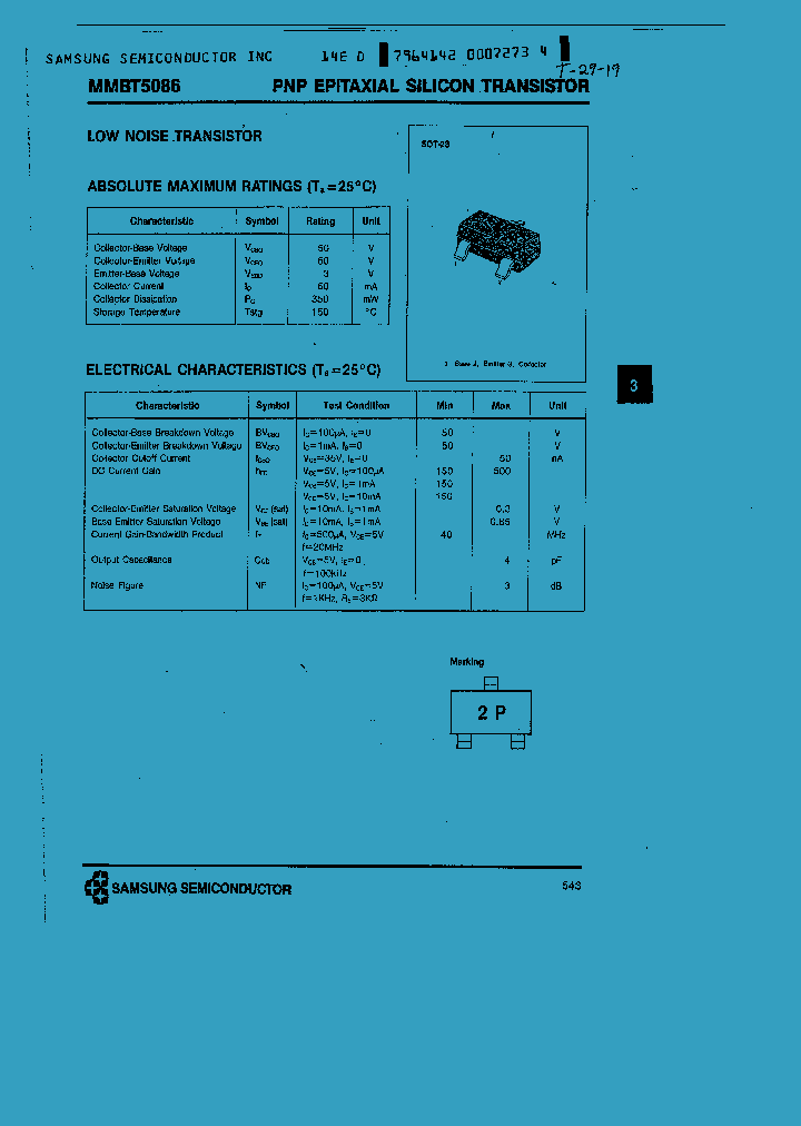 MMBT5086_124766.PDF Datasheet