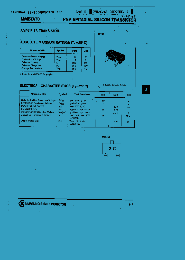 MMBTA70_172074.PDF Datasheet