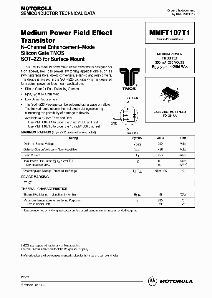 MMFT107T1_157050.PDF Datasheet