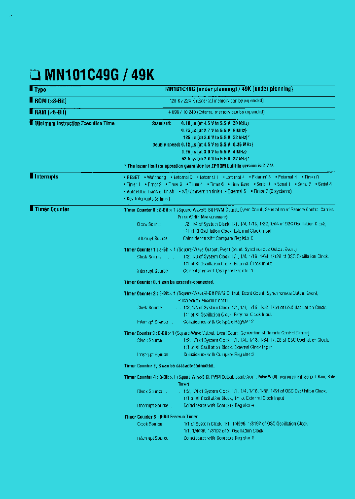 MN101C49G_11760.PDF Datasheet